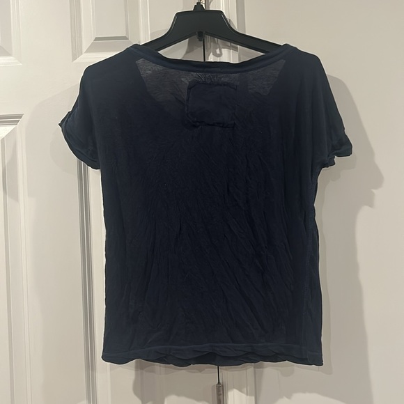 Abercrombie & Fitch Navy Tee - Picture 2 of 4